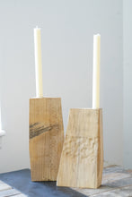 Load image into Gallery viewer, Trapazodial Maple Candlestick
