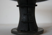 Load image into Gallery viewer, Concave Yakisugi Serving Pedestal