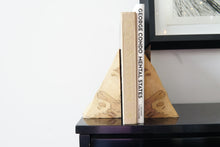 Load image into Gallery viewer, Spalted Maple and Steel Book Ends