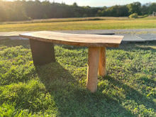 Load image into Gallery viewer, Maple Bench with legs two ways