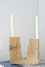 Load image into Gallery viewer, Trapazodial Maple Candlestick