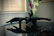 Load image into Gallery viewer, Yakisugi Dendrite Vase