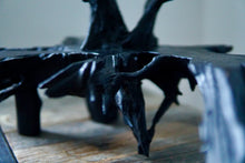 Load image into Gallery viewer, Yakisugi Dendrite Vase