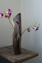 Load image into Gallery viewer, Wormwood Walnut Ikebana Vase Edition II
