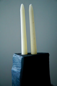 Blackened Ash Taper Candle Holders