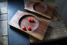 Load image into Gallery viewer, Hard wood Pillow Trinket Dish

