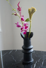 Load image into Gallery viewer, Hand Turned Yakisugi Vase
