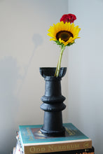Load image into Gallery viewer, Hand Turned Yakisugi Vase
