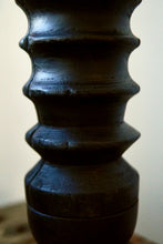 Load image into Gallery viewer, Hand Turned Yakisugi Vase and Incense Burner
