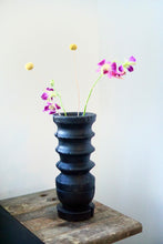Load image into Gallery viewer, Hand Turned Yakisugi Vase and Incense Burner
