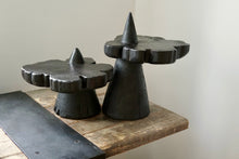 Load image into Gallery viewer, Yakisugi Mountain Peak Serving Pedestals
