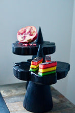 Load image into Gallery viewer, Yakisugi Mountain Peak Serving Pedestals
