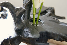 Load image into Gallery viewer, Yakisugi Dendrite Vase
