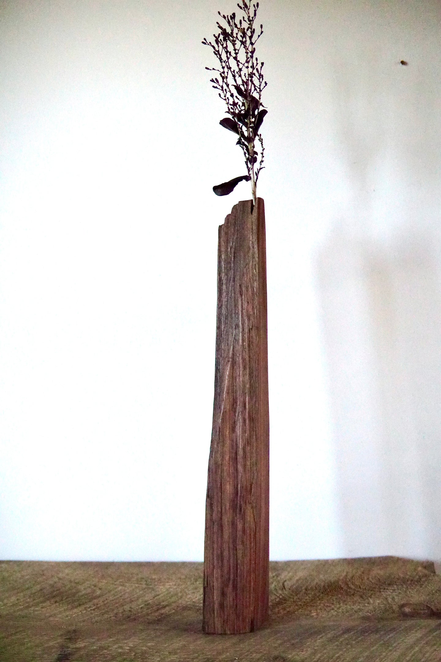 Black Walnut Obelisk Vase