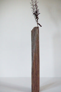 Black Walnut Obelisk Vase