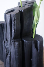Load image into Gallery viewer, Yakisugi Candelabra Vase
