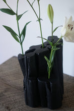 Load image into Gallery viewer, Yakisugi Candelabra Vase
