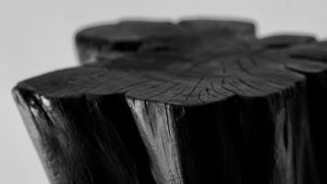 Rorschach Cedar Side Table