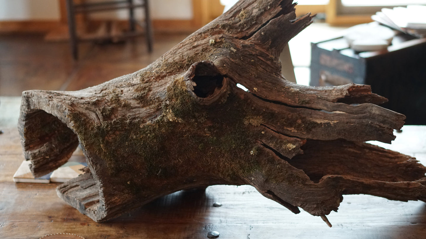 Primitive Wood Centerpiece